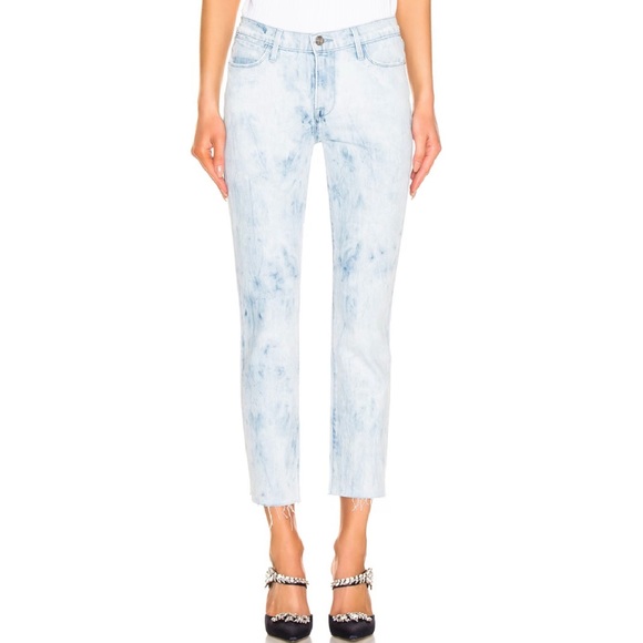 Frame Denim Denim - NEW FRAME REVOLVE DISTRESSED STRAIGHT LEG JEANS